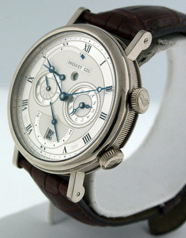 Breguet Classique GMT Alarm 5707bb 12 9v6 Pre owned myexpressia