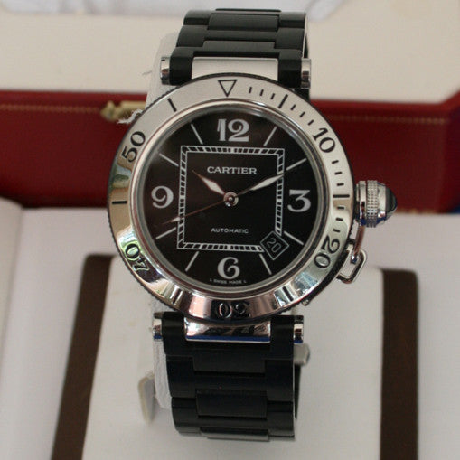 Cartier Pasha Seatimer Men's W31077U2 Pre-Owned