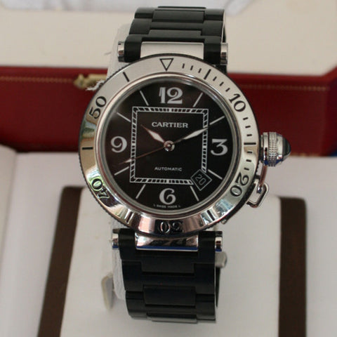 Cartier Pasha Seatimer Men's W31077U2 Pre-Owned