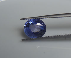 Natural Blue Oval Sapphire 3.06ct (Unheated)