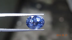 Natural Blue Oval Sapphire 4.32ct (Unheated)