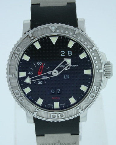 Ulysse Nardin Marine Aqua Perpetual 333-88-3/92 Pre-owned
