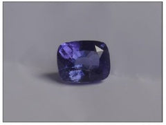 Natural Violet Cushion  Sappnire 4.00ct (Unheated)